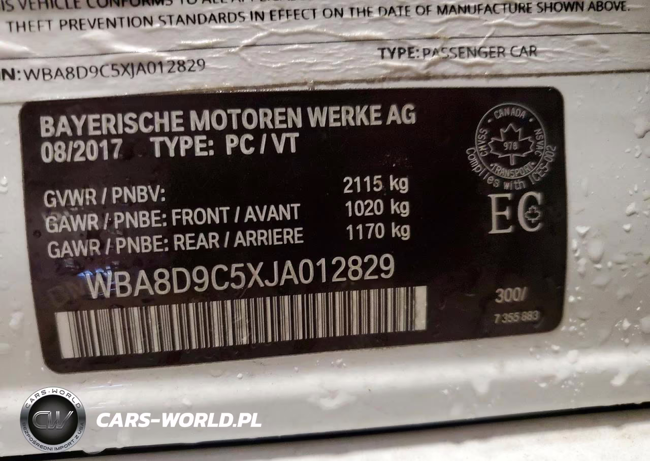 2018 BMW 330 Xi VIN:WBA8D9C5XJA012829 - 12