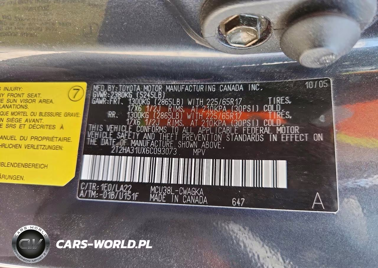 2006 Lexus Rx 330 VIN:2T2HA31UX6C093073 - 13