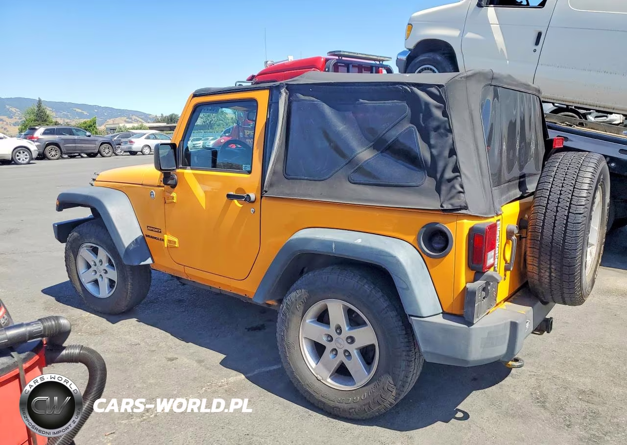 2013 Jeep Wrangler Sport VIN:1C4AJWAGXDL508254 - 2