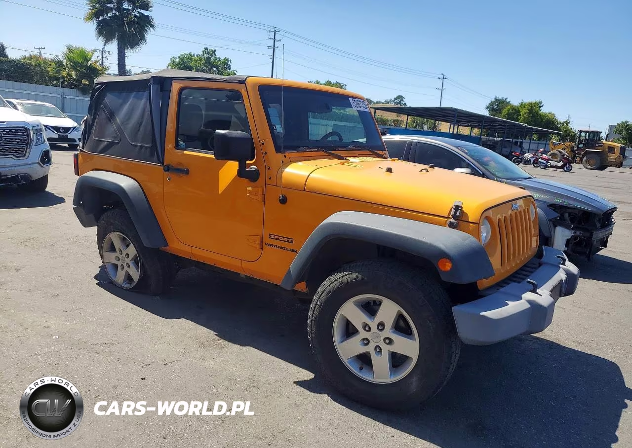 2013 Jeep Wrangler Sport VIN:1C4AJWAGXDL508254 - 4
