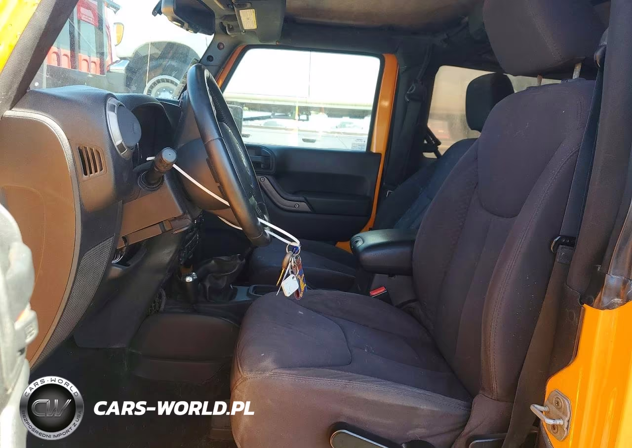 2013 Jeep Wrangler Sport VIN:1C4AJWAGXDL508254 - 7