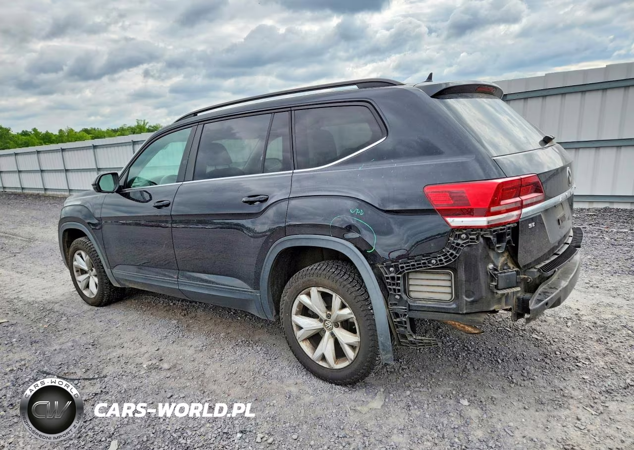 2020 Volkswagen Atlas Se VIN:1V2DP2CA0LC500321 - 2