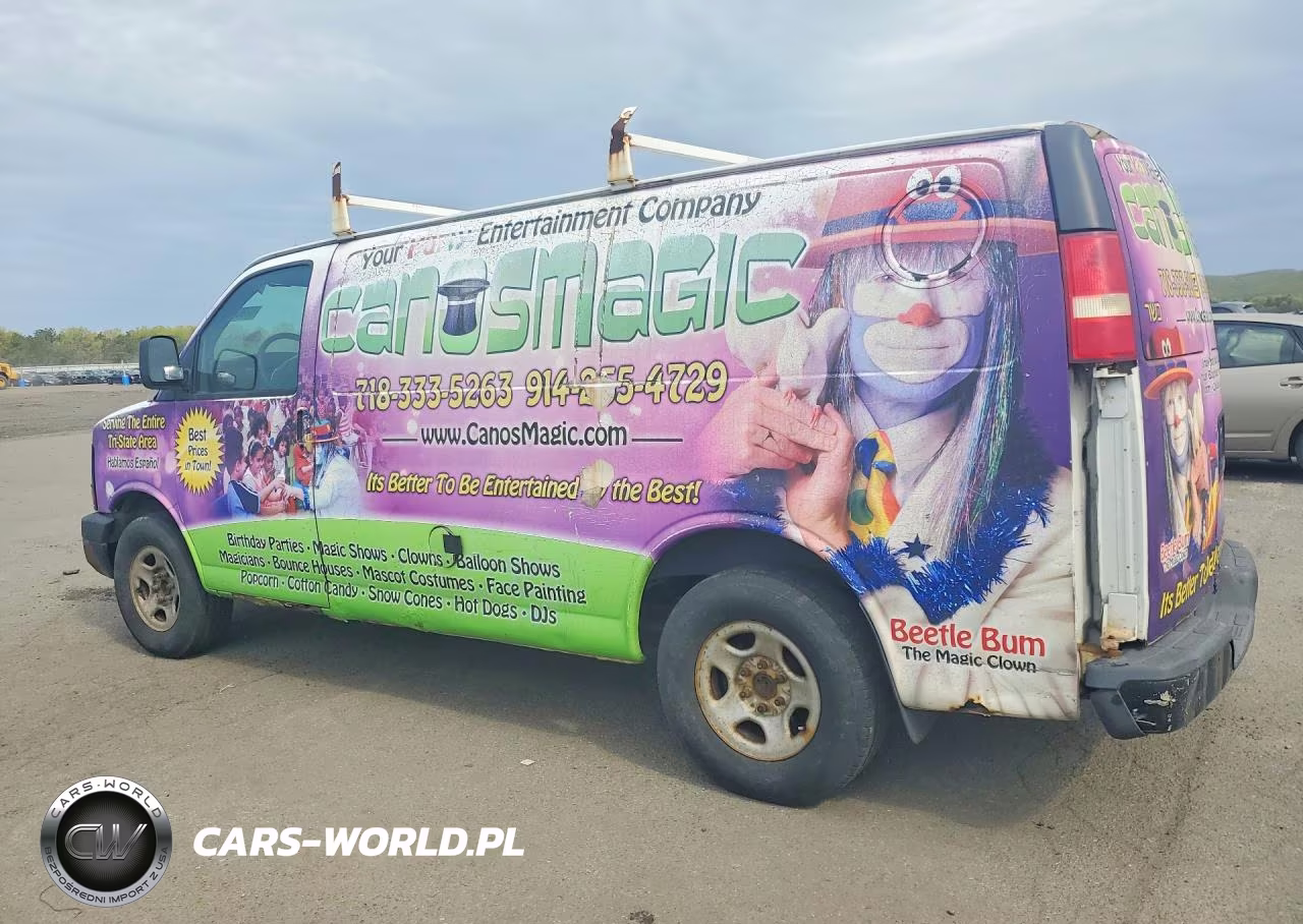 2007 Chevrolet Express 1500 Delivery Van VIN:1GCFG15X471208386 - 2