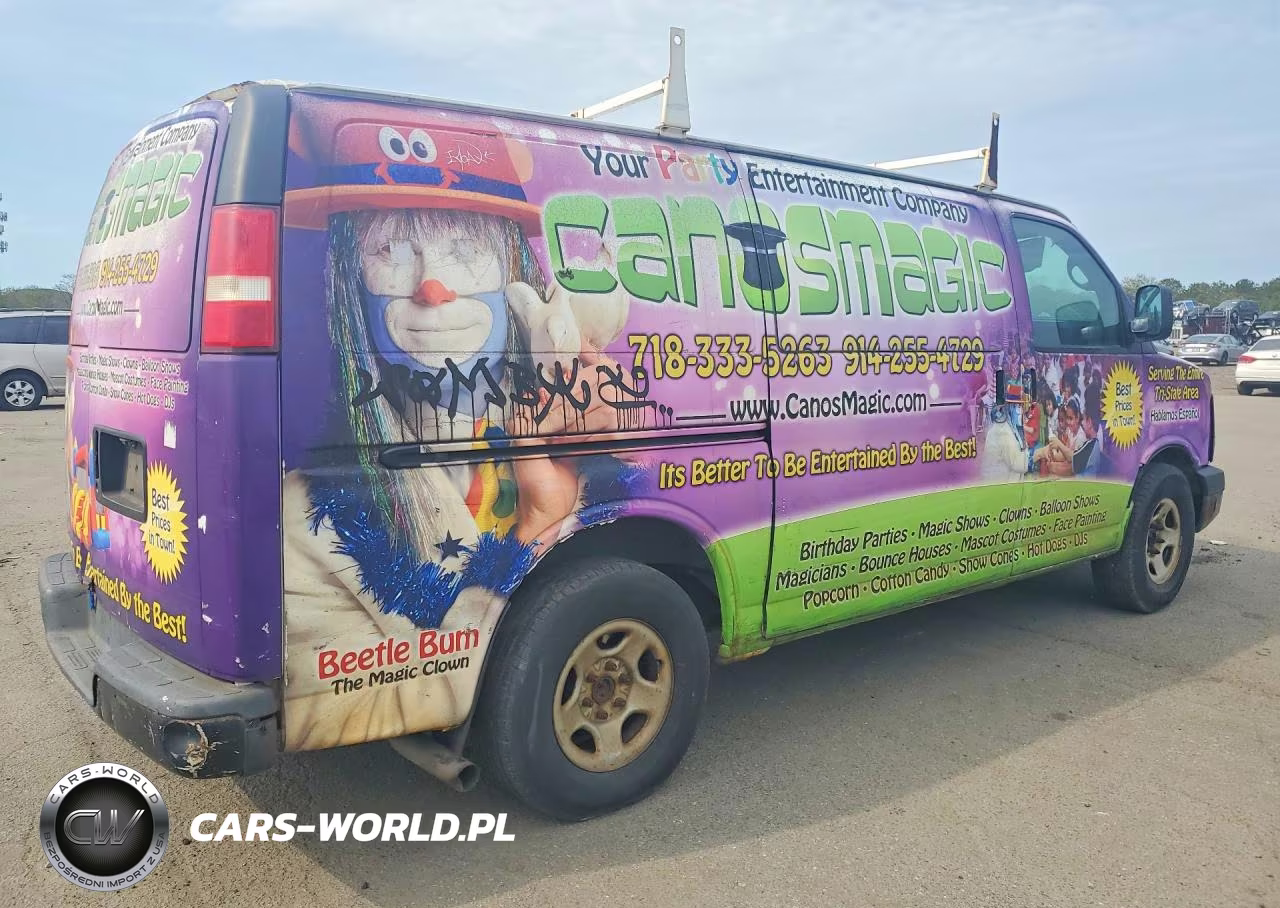 2007 Chevrolet Express 1500 Delivery Van VIN:1GCFG15X471208386 - 3