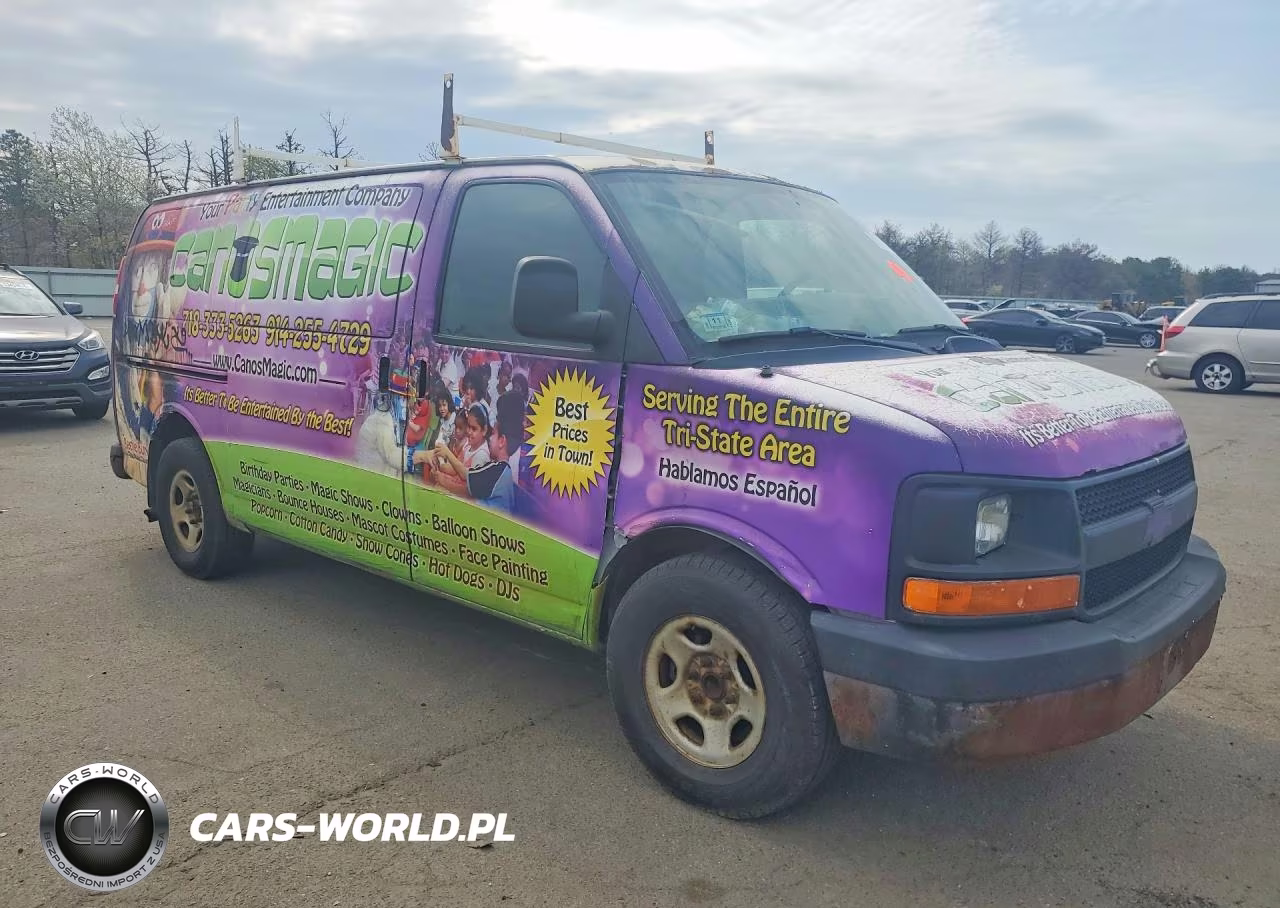 2007 Chevrolet Express 1500 Delivery Van VIN:1GCFG15X471208386 - 4