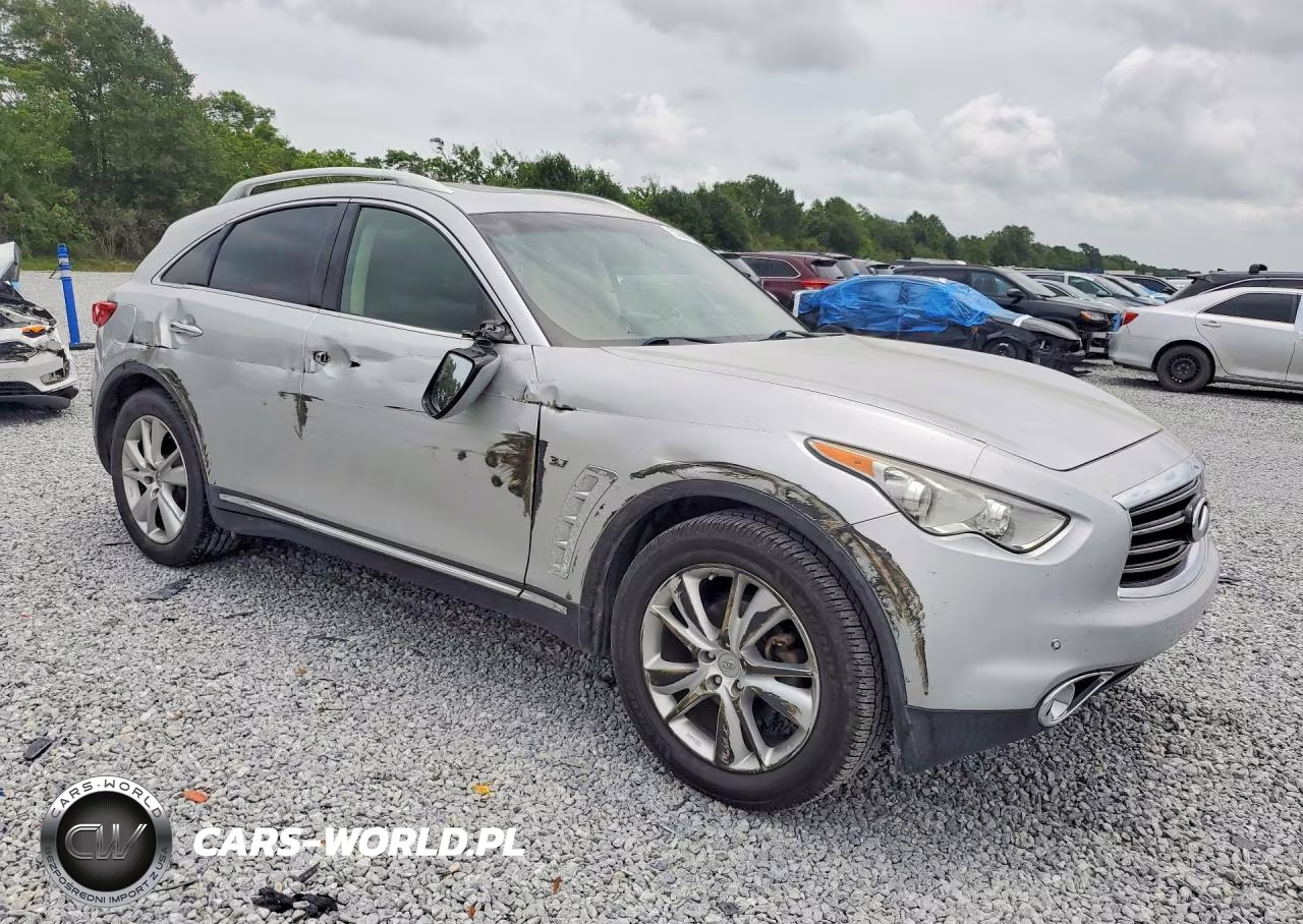 2014 Infiniti Qx70 Base VIN:JN8CS1MU9EM452348 - 4