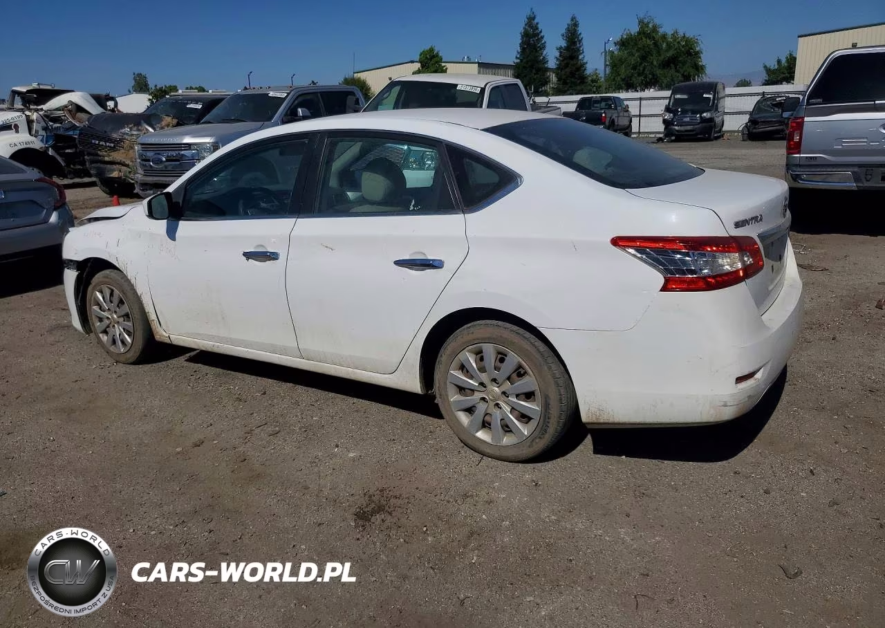 2015 Nissan Sentra S VIN:3N1AB7AP6FY221946 - 2