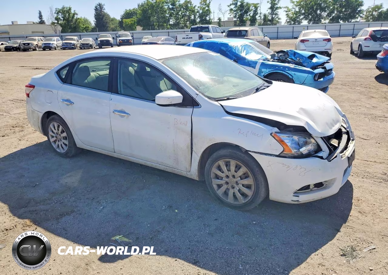 2015 Nissan Sentra S VIN:3N1AB7AP6FY221946 - 4