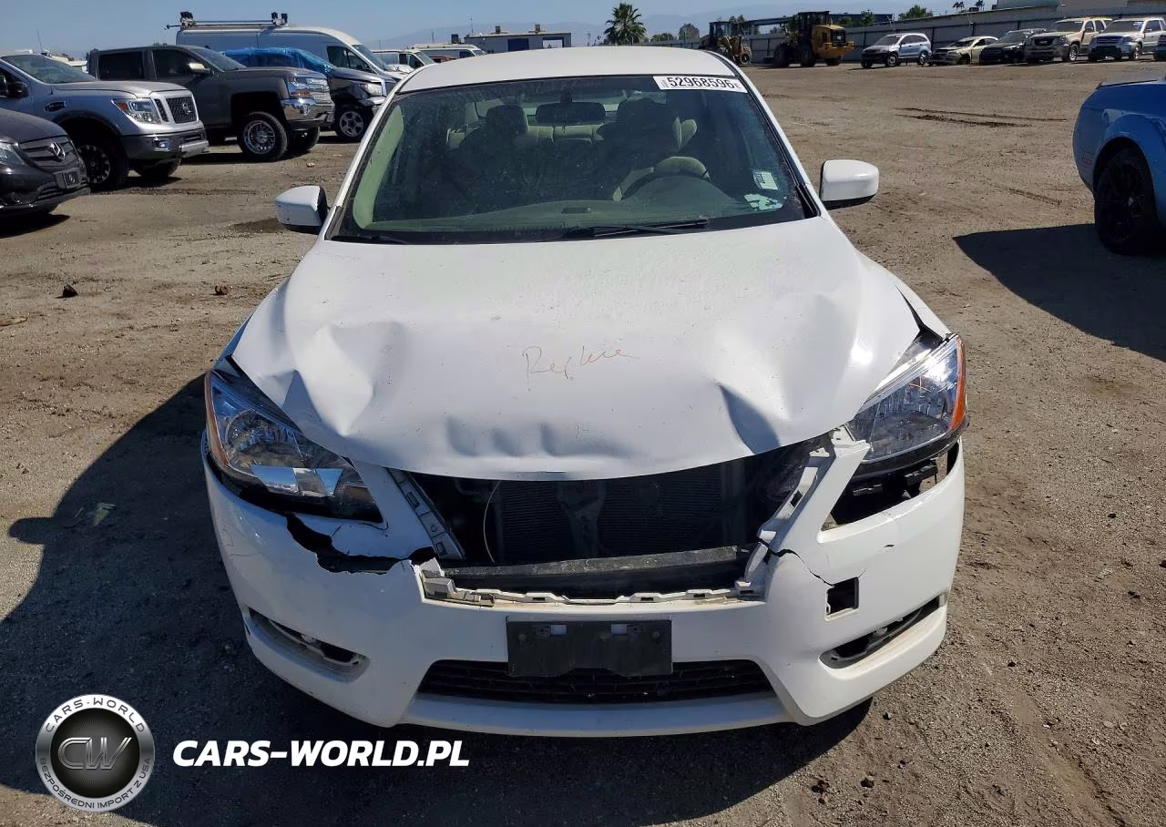 2015 Nissan Sentra S VIN:3N1AB7AP6FY221946 - 5