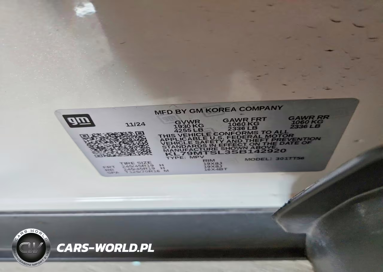 2025 Chevrolet Trailblazer Rs VIN:KL79MTSL3SB142920 - 13