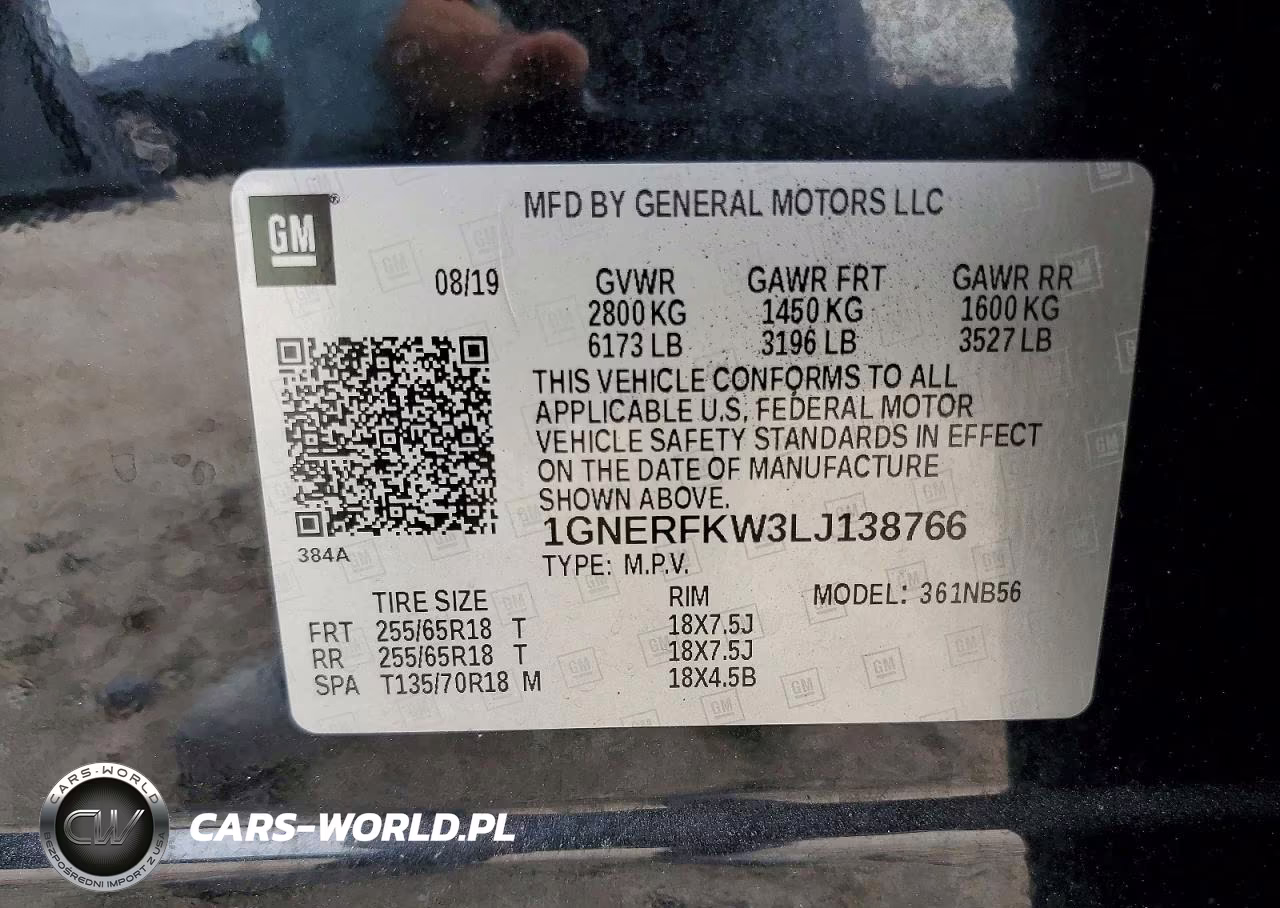 2020 Chevrolet Traverse Ls VIN:1GNERFKW3LJ138766 - 13