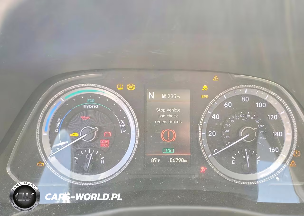 2022 Hyundai Sonata Hybrid Blue VIN:KMHL24JJ0NA037326 - 9