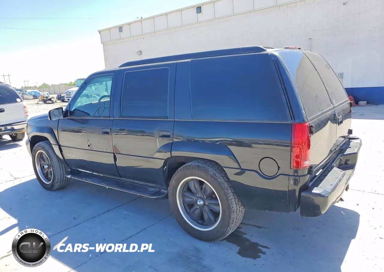 2000 GMC Yukon Denali VIN:1GKEK13R8YR107177 - 2