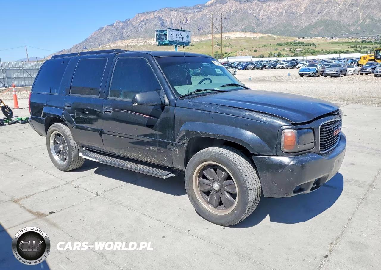 2000 GMC Yukon Denali VIN:1GKEK13R8YR107177 - 4