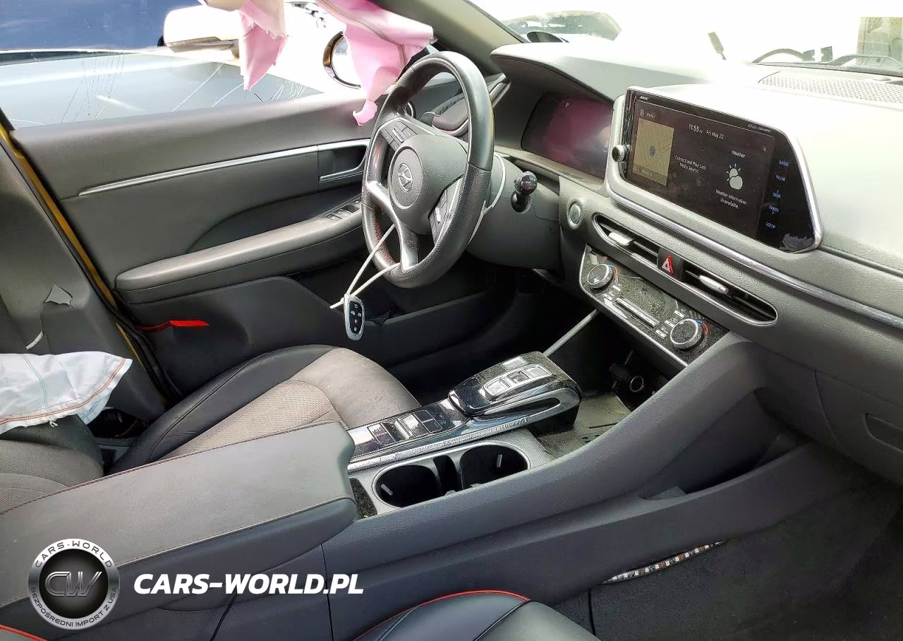 2021 Hyundai Sonata Sel Plus VIN:5NPEJ4J21MH096501 - 7
