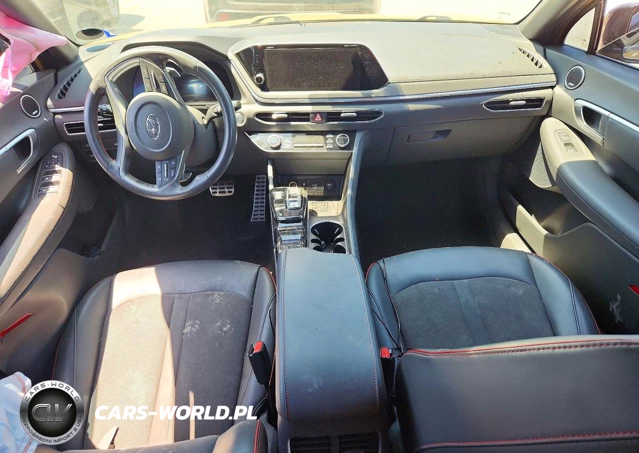 2021 Hyundai Sonata Sel Plus VIN:5NPEJ4J21MH096501 - 8