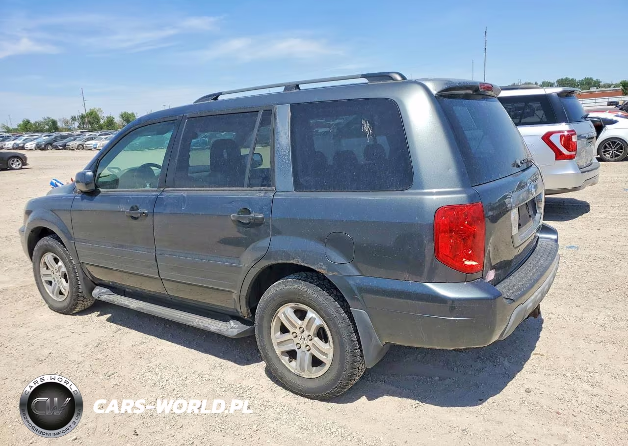 2005 Honda Pilot Exl VIN:2HKYF18635H558970 - 2