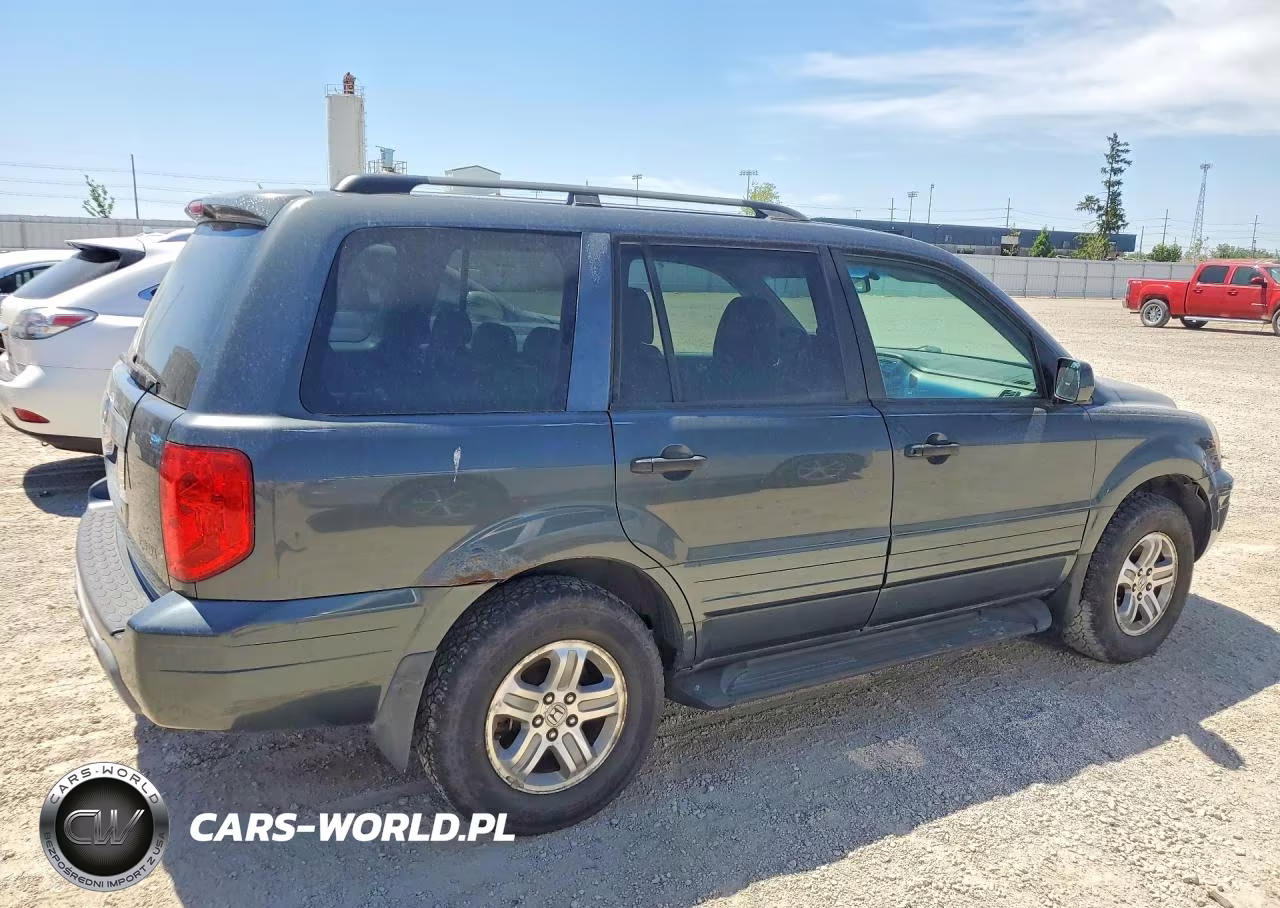 2005 Honda Pilot Exl VIN:2HKYF18635H558970 - 3