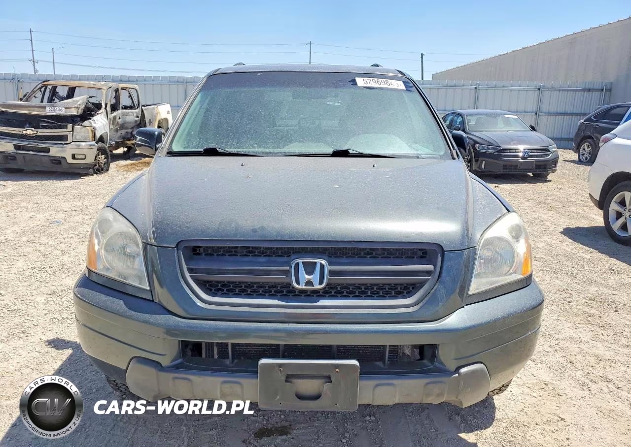 2005 Honda Pilot Exl VIN:2HKYF18635H558970 - 5
