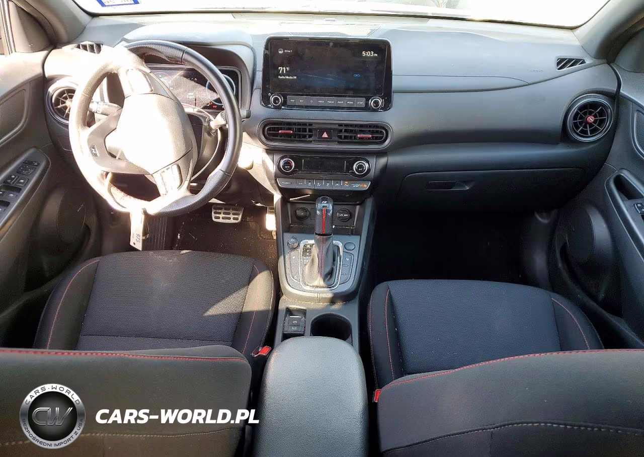 2022 Hyundai Kona N Line VIN:KM8K33A3XNU843015 - 8