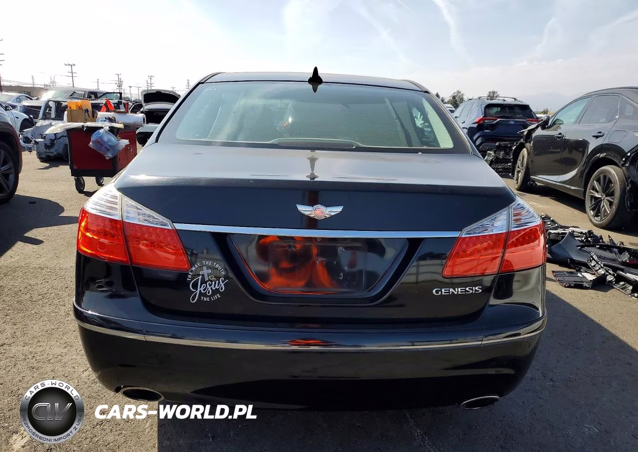 2009 Hyundai Genesis 3.8L VIN:KMHGC46E29U039206 - 6