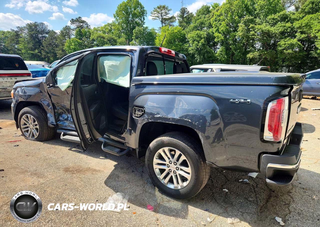 2016 GMC Canyon Slt VIN:1GTG6DE33G1390636 - 2