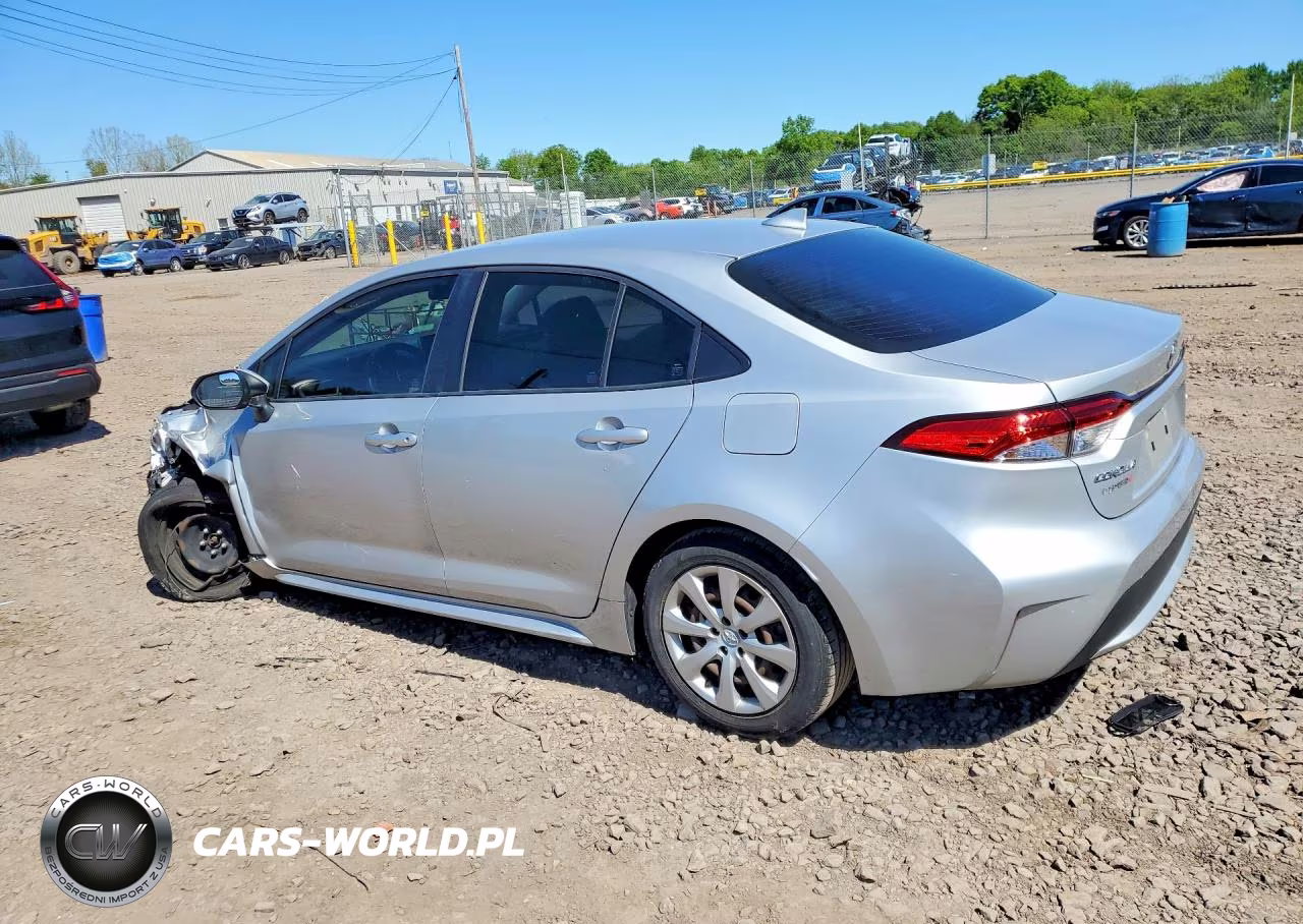 2021 Toyota Corolla Le VIN:JTDEPMAE0MJ186772 - 2