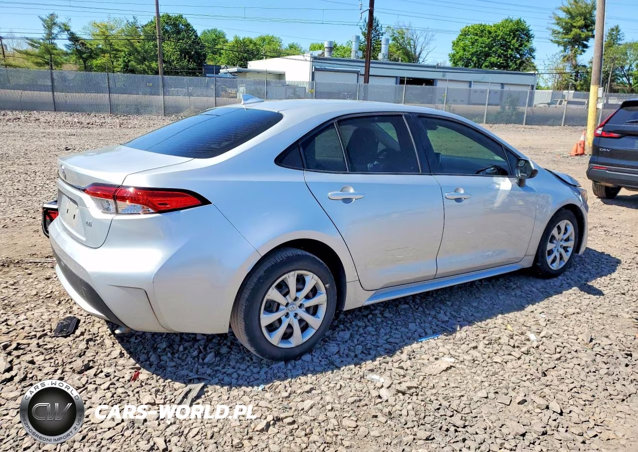 2021 Toyota Corolla Le VIN:JTDEPMAE0MJ186772 - 3