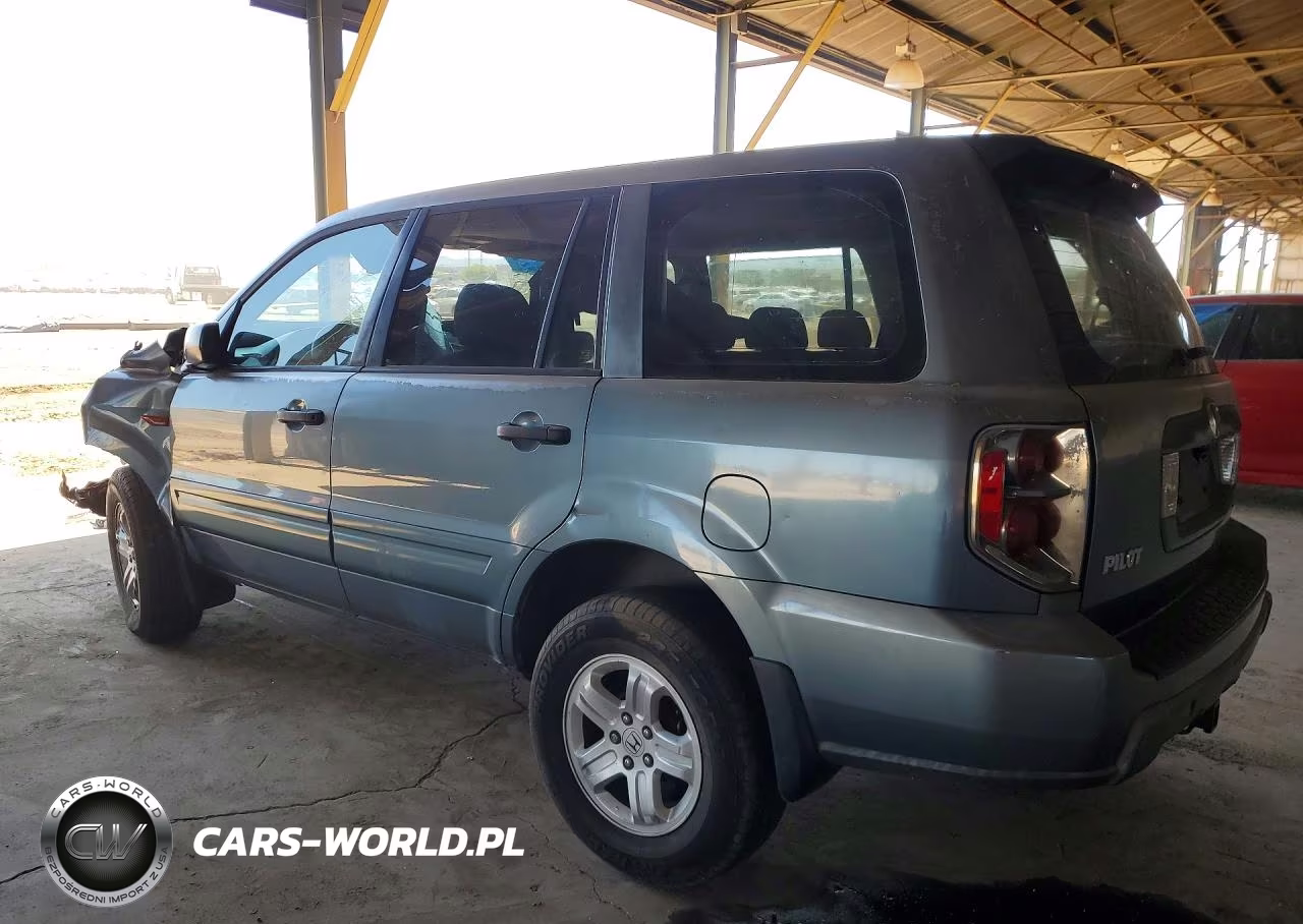 2007 Honda Pilot Lx VIN:2HKYF18187H501171 - 2