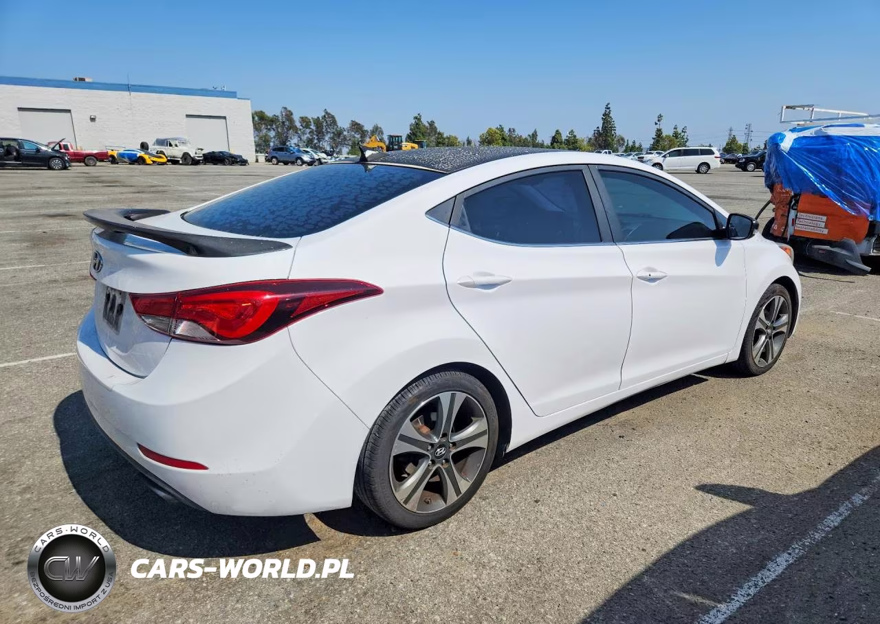 2015 Hyundai Elantra Sport VIN:KMHDH4AH4FU454111 - 3