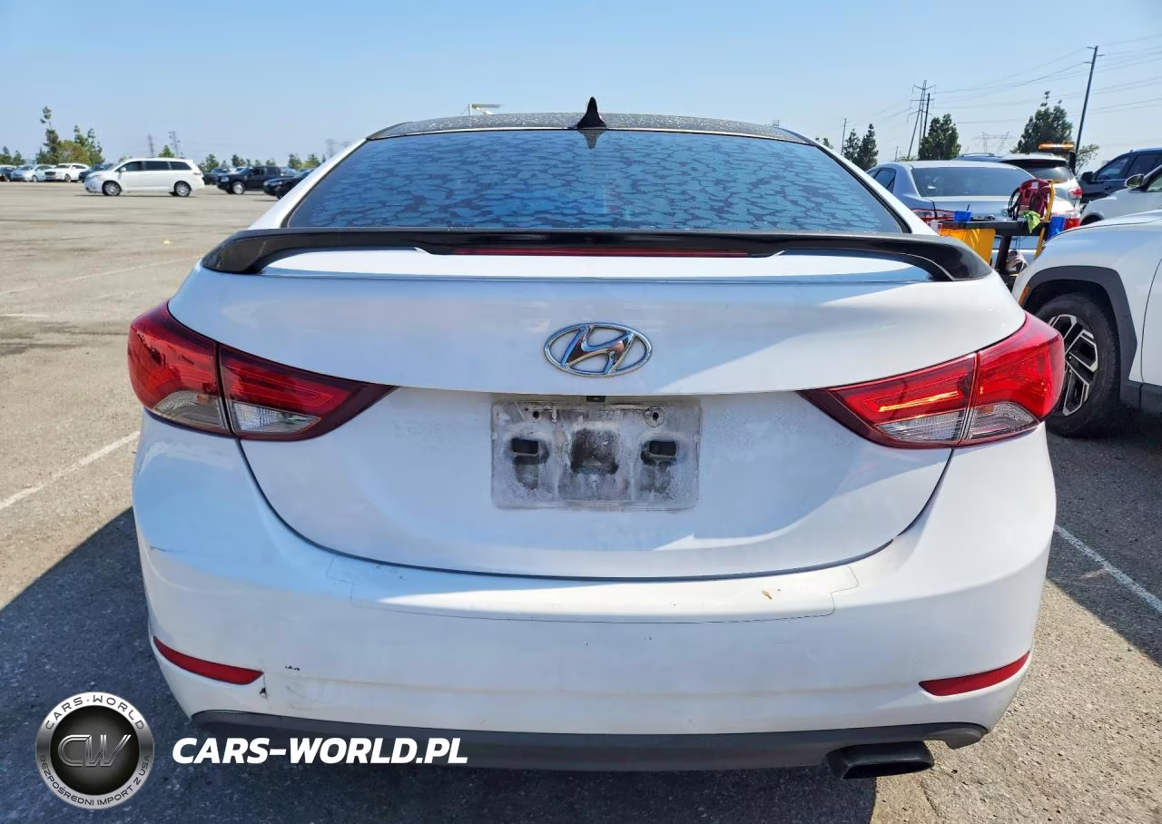 2015 Hyundai Elantra Sport VIN:KMHDH4AH4FU454111 - 6