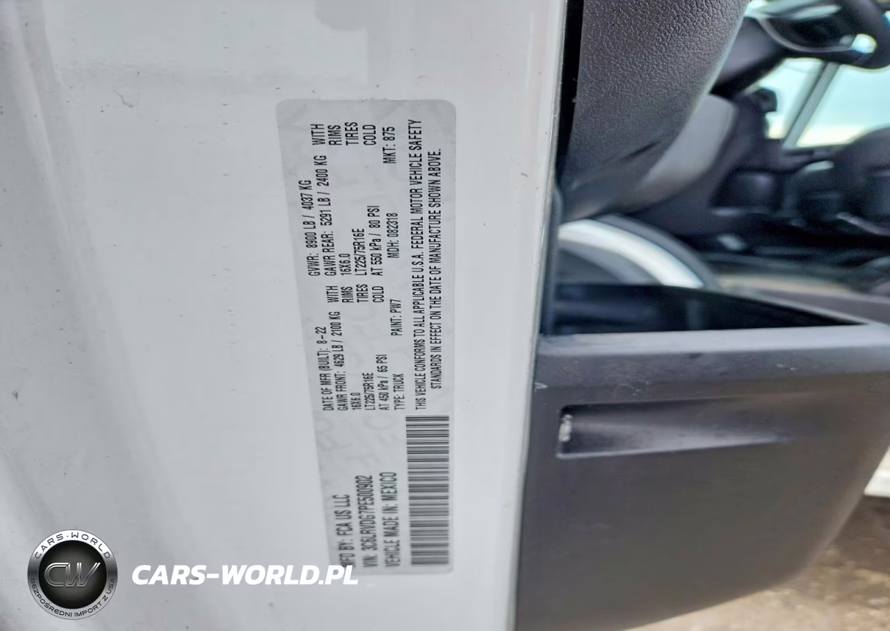 2023 Ram Promaster 2500 High Roof 159 Wb VIN:3C6LRVDG7PE500902 - 13
