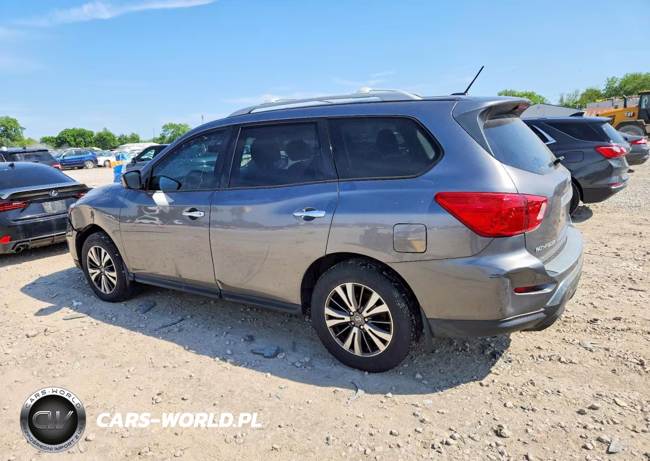 2017 Nissan Pathfinder Sv VIN:5N1DR2MM8HC661040 - 2