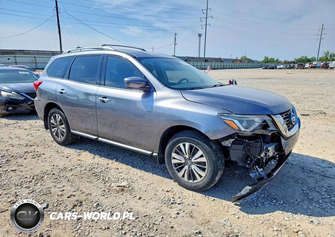 2017 Nissan Pathfinder Sv VIN:5N1DR2MM8HC661040 - 4