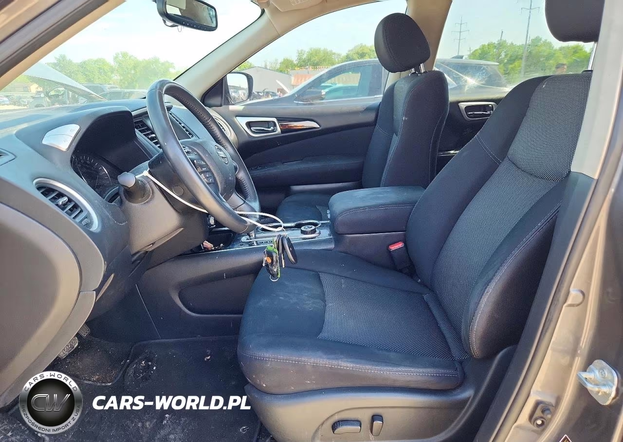 2017 Nissan Pathfinder Sv VIN:5N1DR2MM8HC661040 - 7