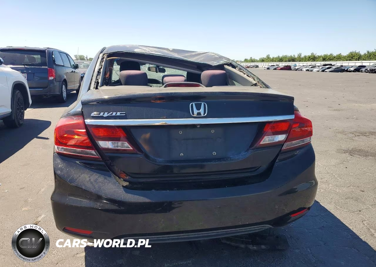 2013 Honda Civic Lx VIN:2HGFB2F53DH518240 - 6