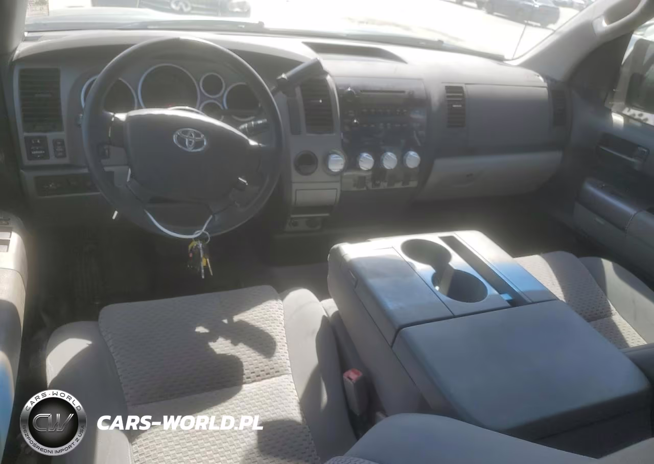 2010 Toyota Tundra Double Cab Sr5 VIN:5TFRM5F19AX004498 - 8