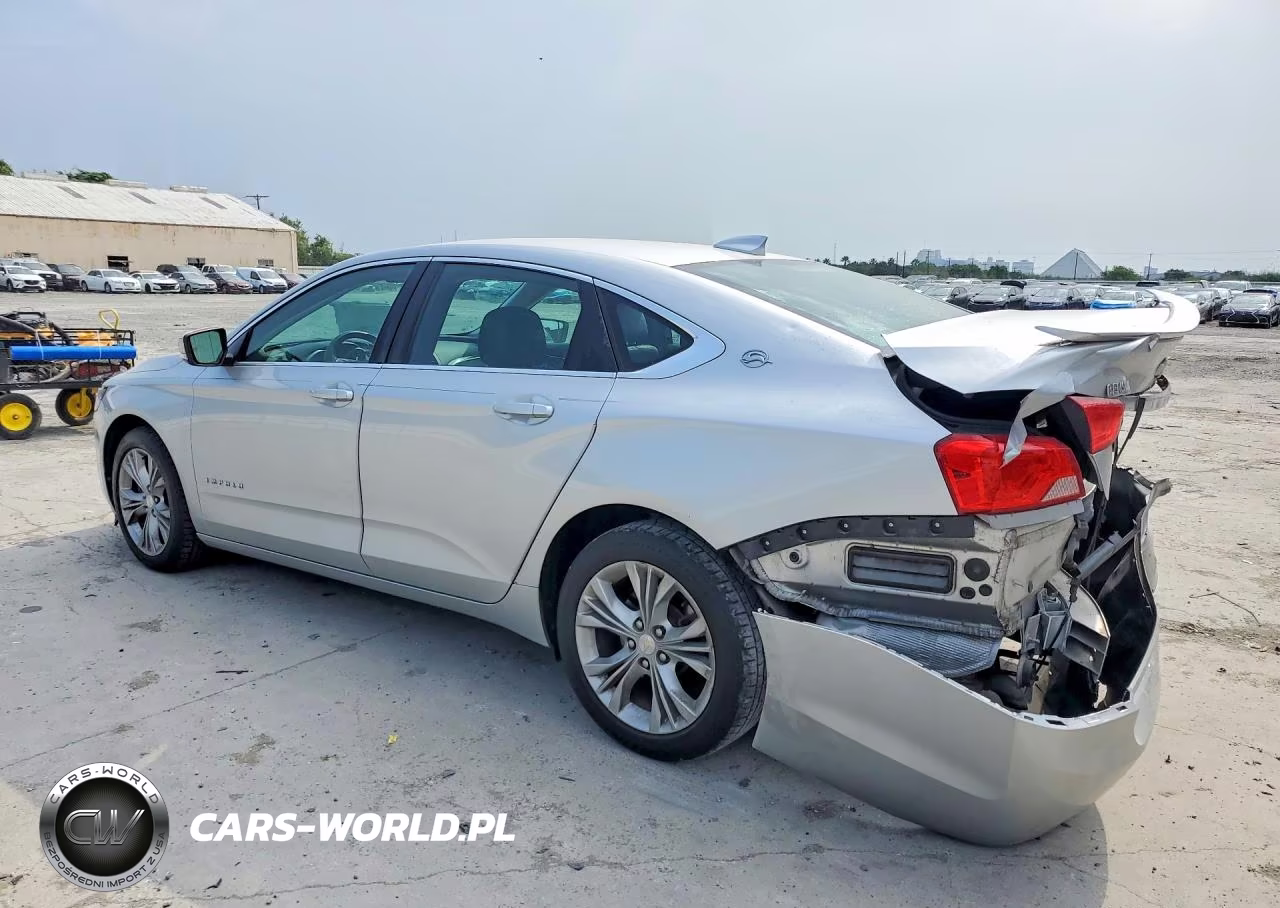 2015 Chevrolet Impala Lt VIN:2G1125S33F9102600 - 2