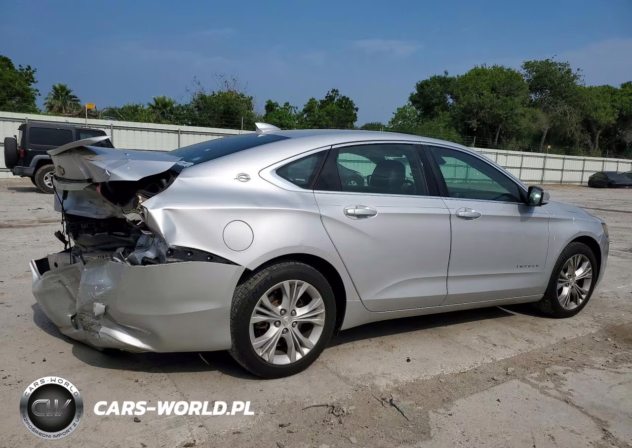 2015 Chevrolet Impala Lt VIN:2G1125S33F9102600 - 3