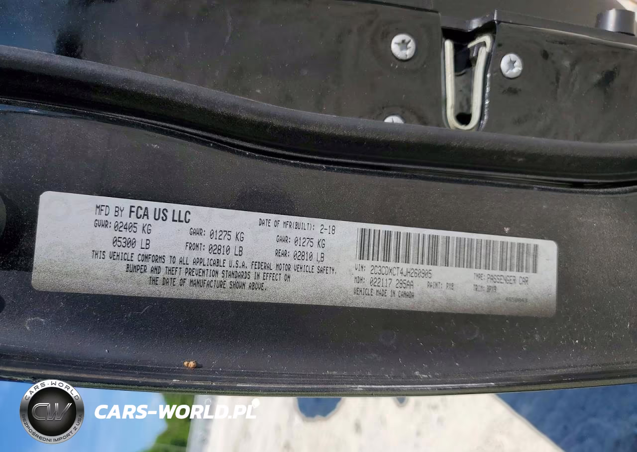 2018 Dodge Charger R VIN:2C3CDXCT4JH260905 - 12