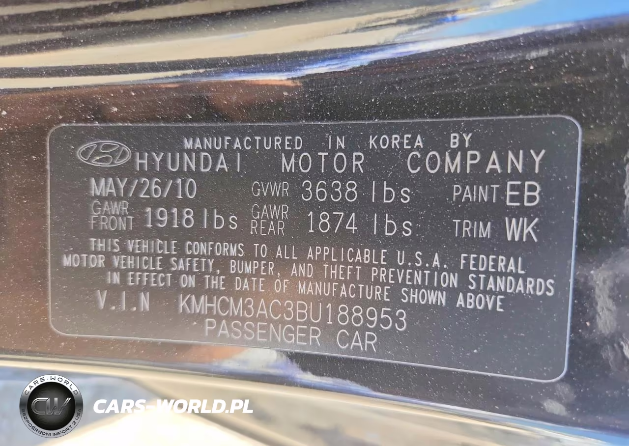 2011 Hyundai Accent Gl VIN:KMHCM3AC3BU188953 - 14