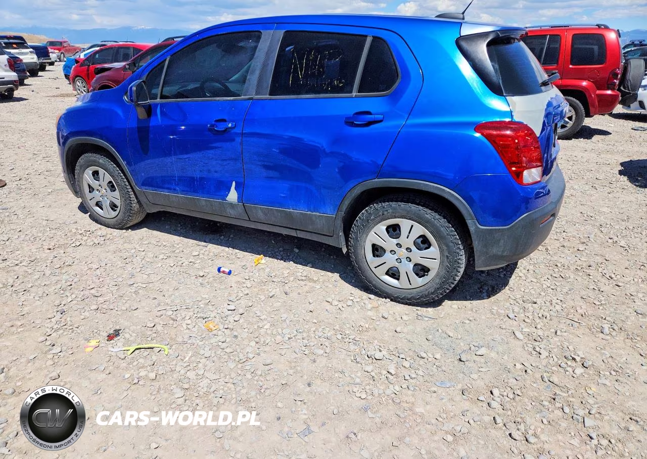 2015 Chevrolet Trax Ls VIN:KL7CJKSB6FB252723 - 2
