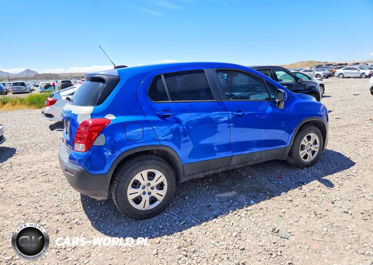 2015 Chevrolet Trax Ls VIN:KL7CJKSB6FB252723 - 3