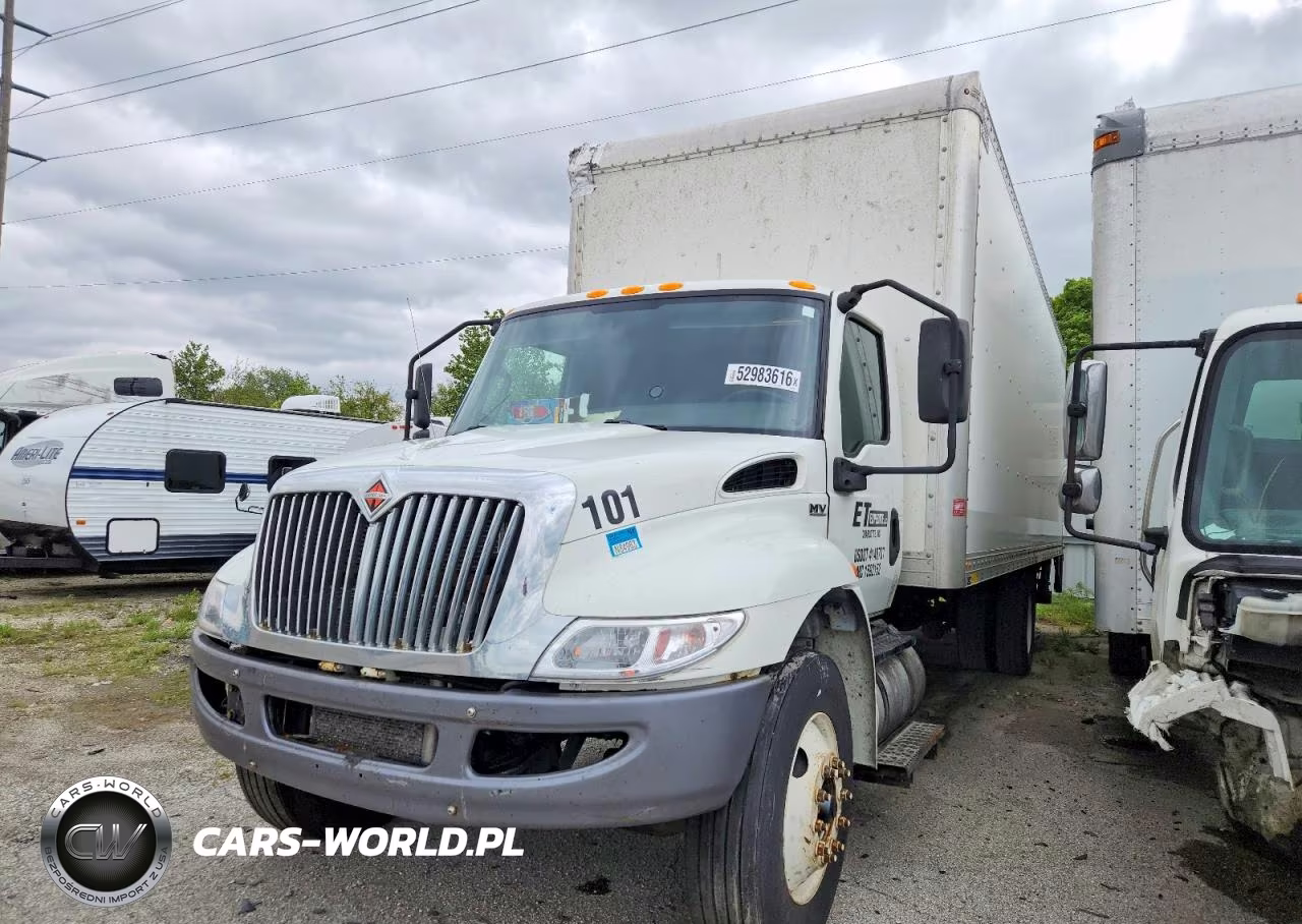 2021 International Mv607 Box Truck VIN:3HAEUMML4ML099982 - 2