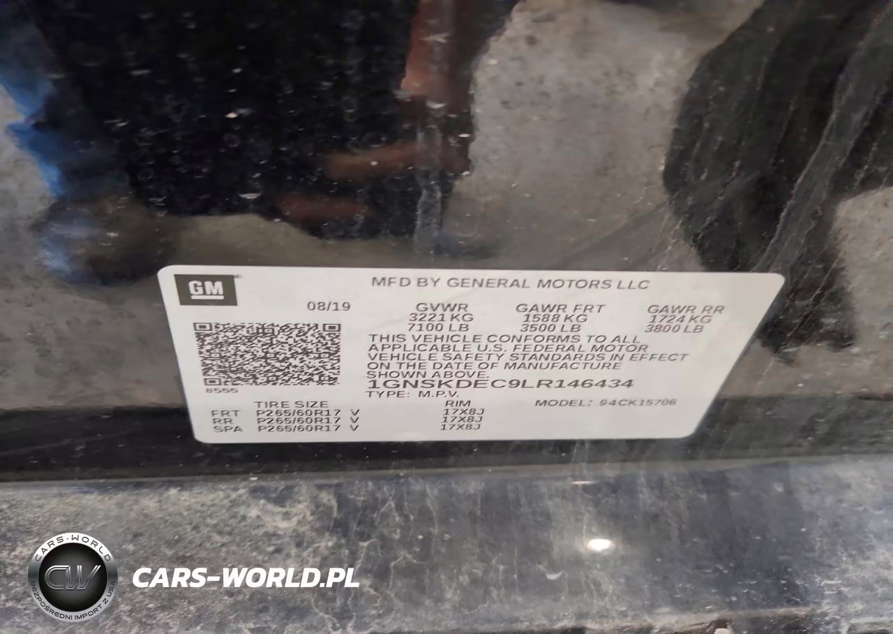 2020 Chevrolet Tahoe Ppv 4Wd VIN:1GNSKDEC9LR146434 - 13