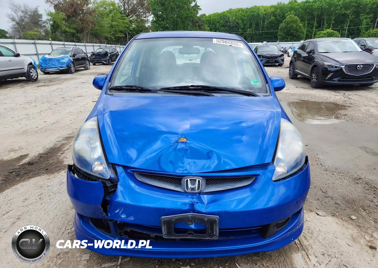 2007 Honda Fit S VIN:JHMGD38647S060261 - 5