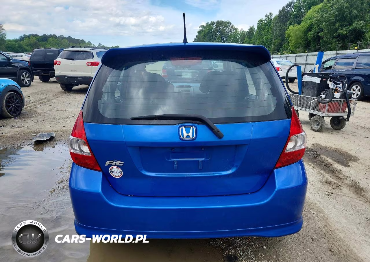 2007 Honda Fit S VIN:JHMGD38647S060261 - 6