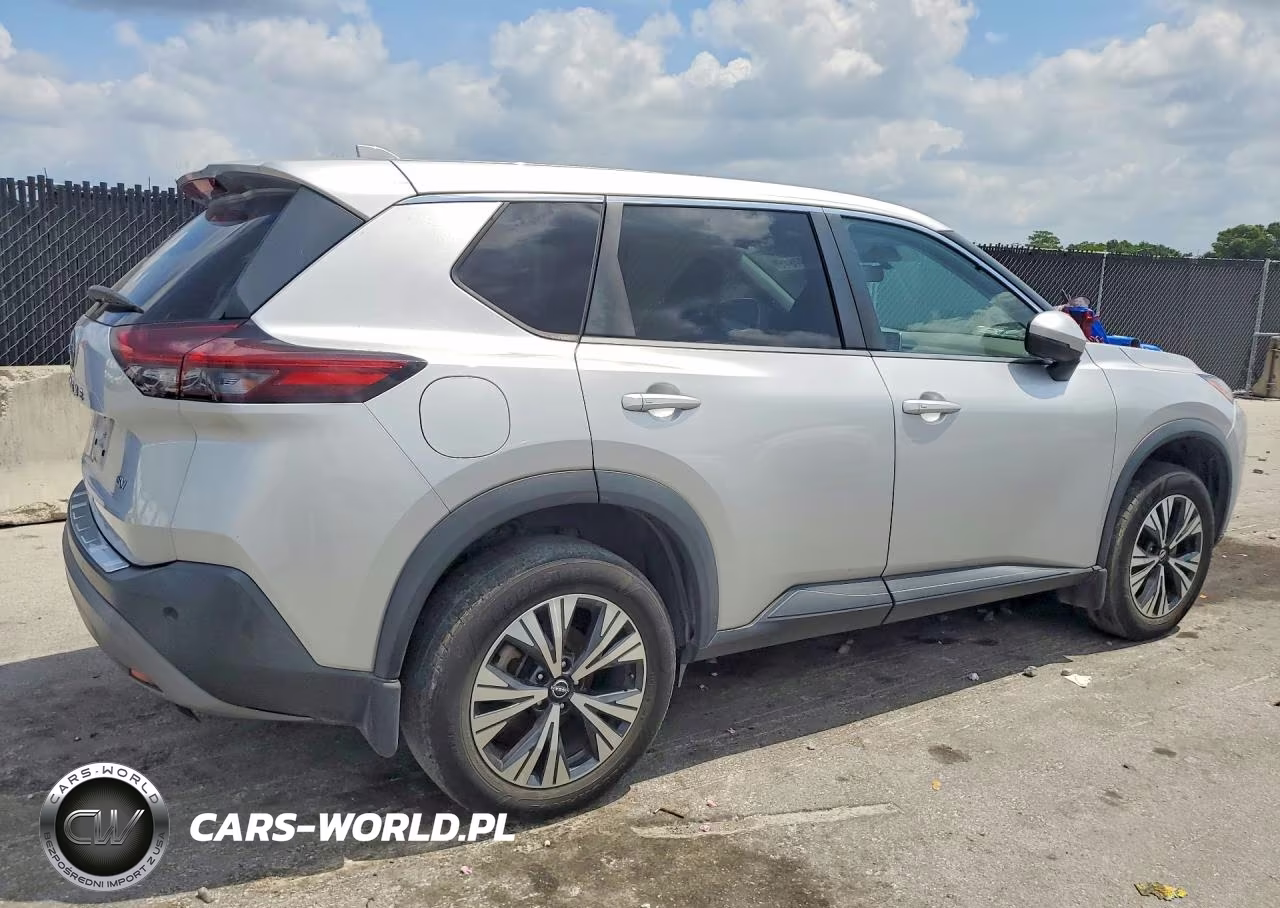 2022 Nissan Rogue Sv VIN:5N1BT3BA2NC679889 - 3