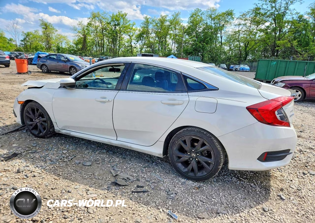 2019 Honda Civic Sport VIN:2HGFC2F84KH599477 - 2