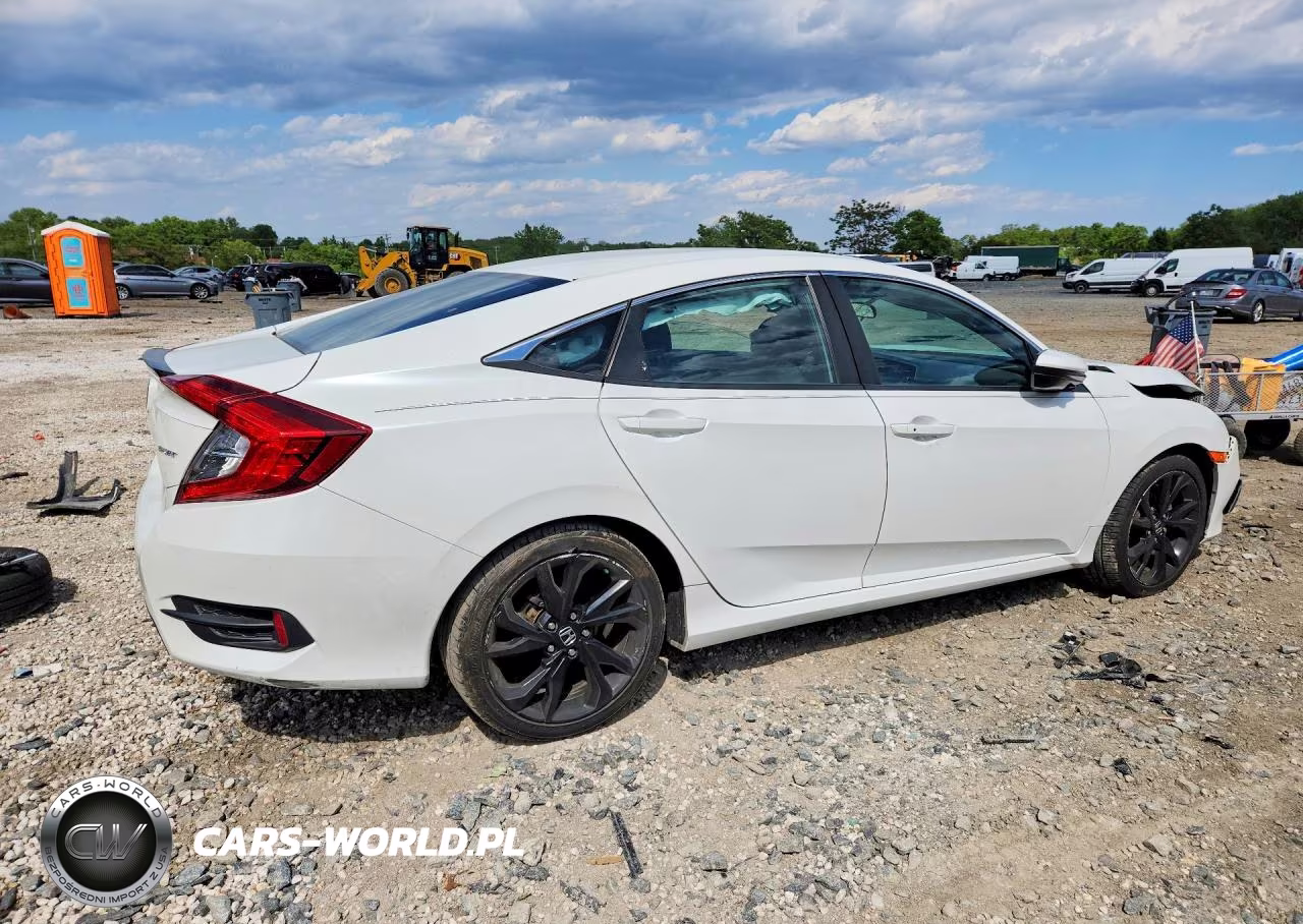 2019 Honda Civic Sport VIN:2HGFC2F84KH599477 - 3
